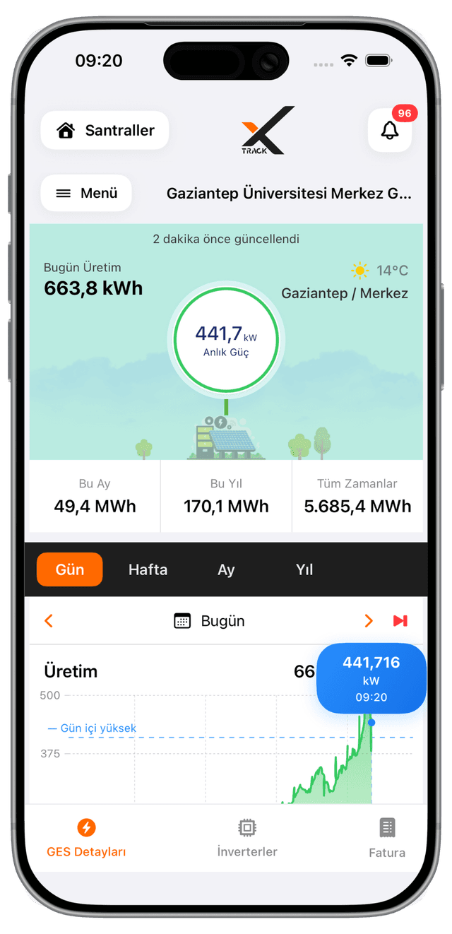 XTrack — GES İzleme